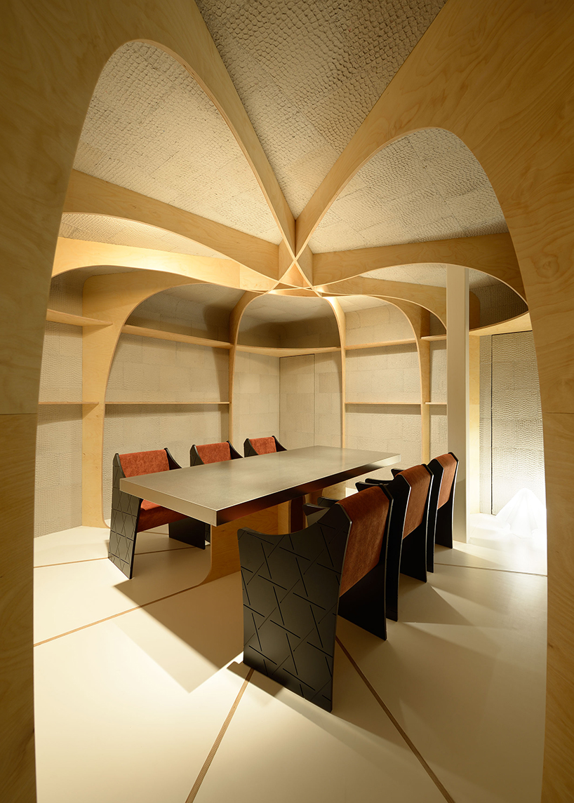 geneto architects YOC japanese restaurant renovation designboom