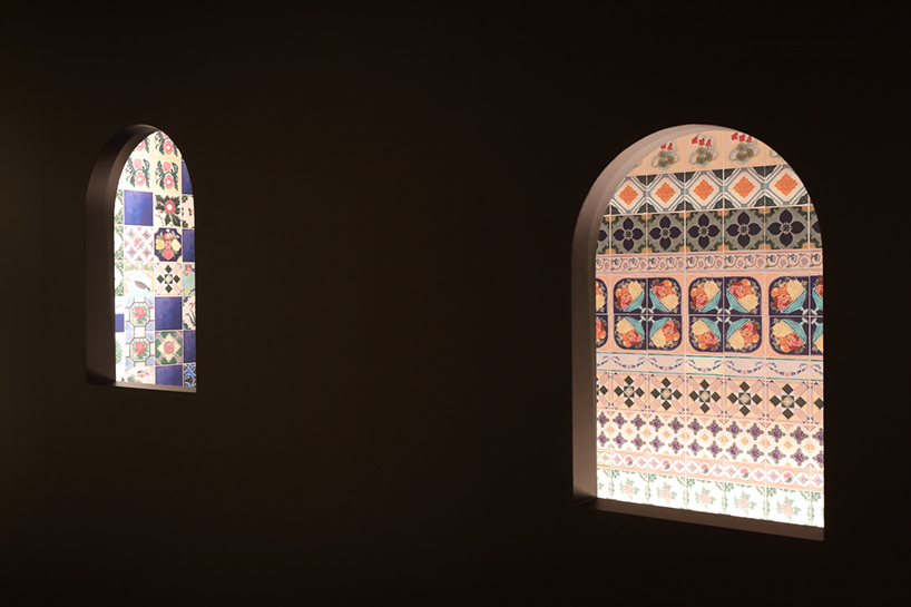 GENETO studio exhibition in tokoname explores the history of majolica tiles designboom