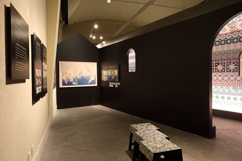 GENETO studio exhibition in tokoname explores the history of majolica tiles designboom