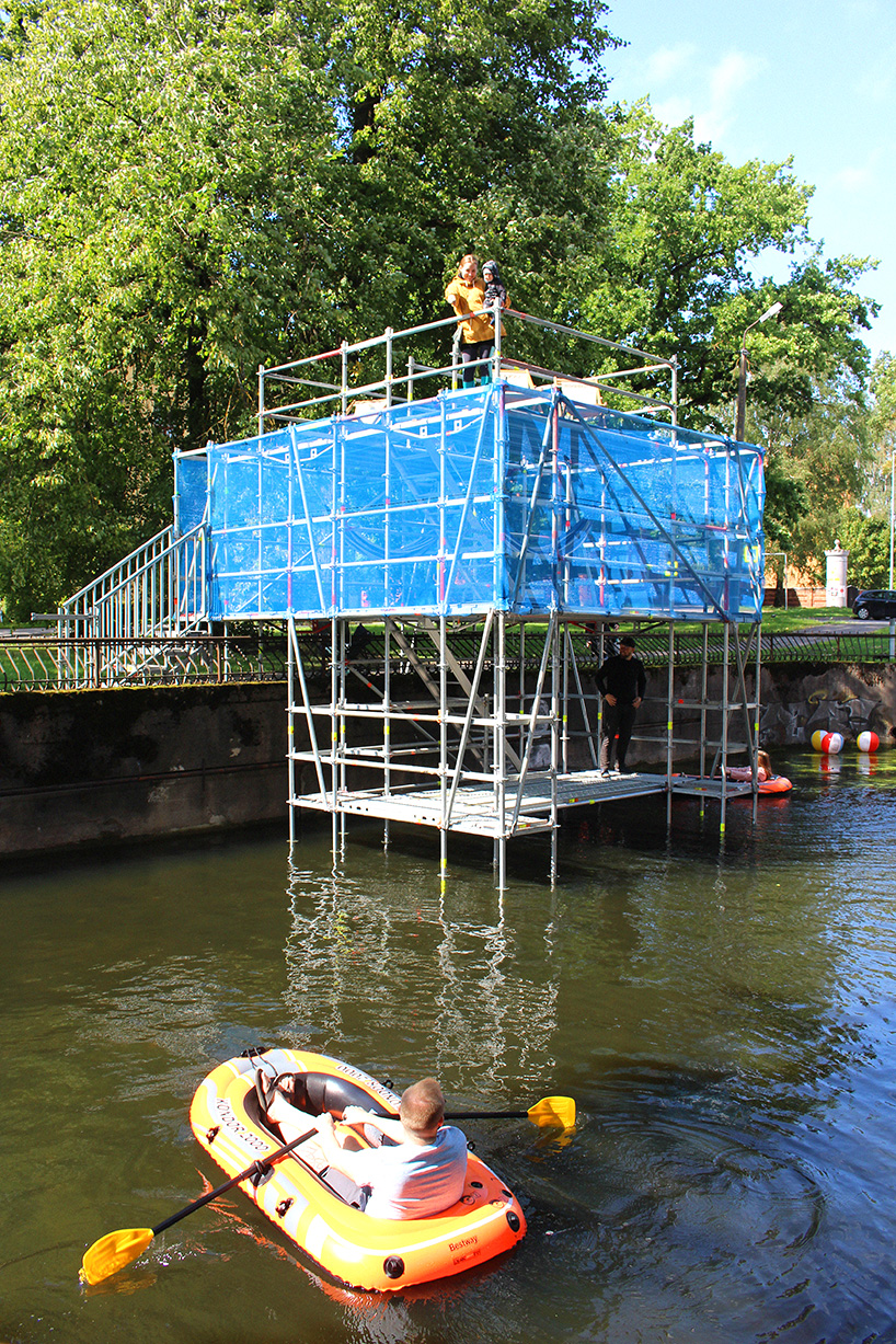 nuno pimenta creates a parasite pool club in an abandoned cooling pool in tartu city center 3