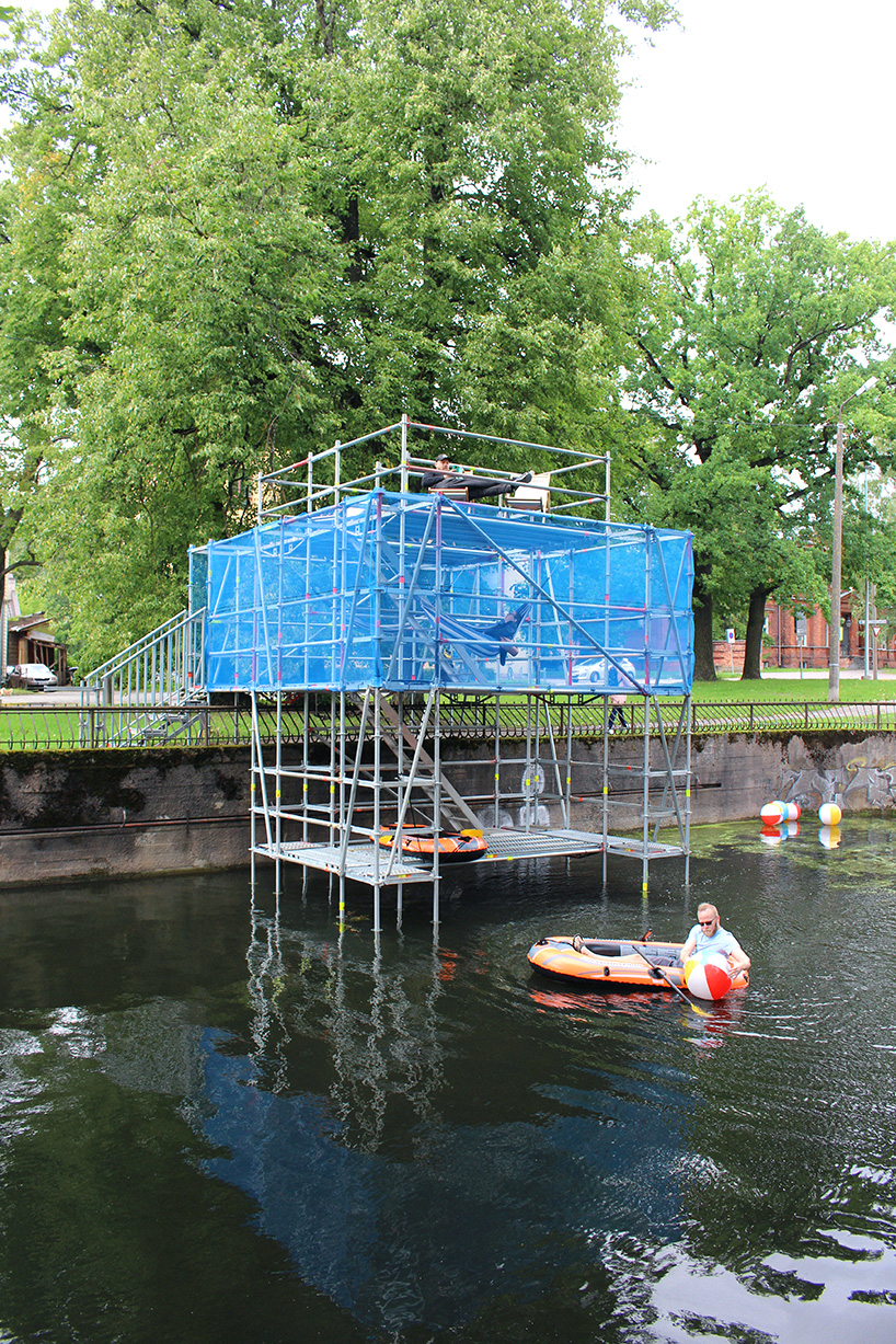 nuno pimenta creates a parasite pool club in an abandoned cooling pool in tartu city center 7