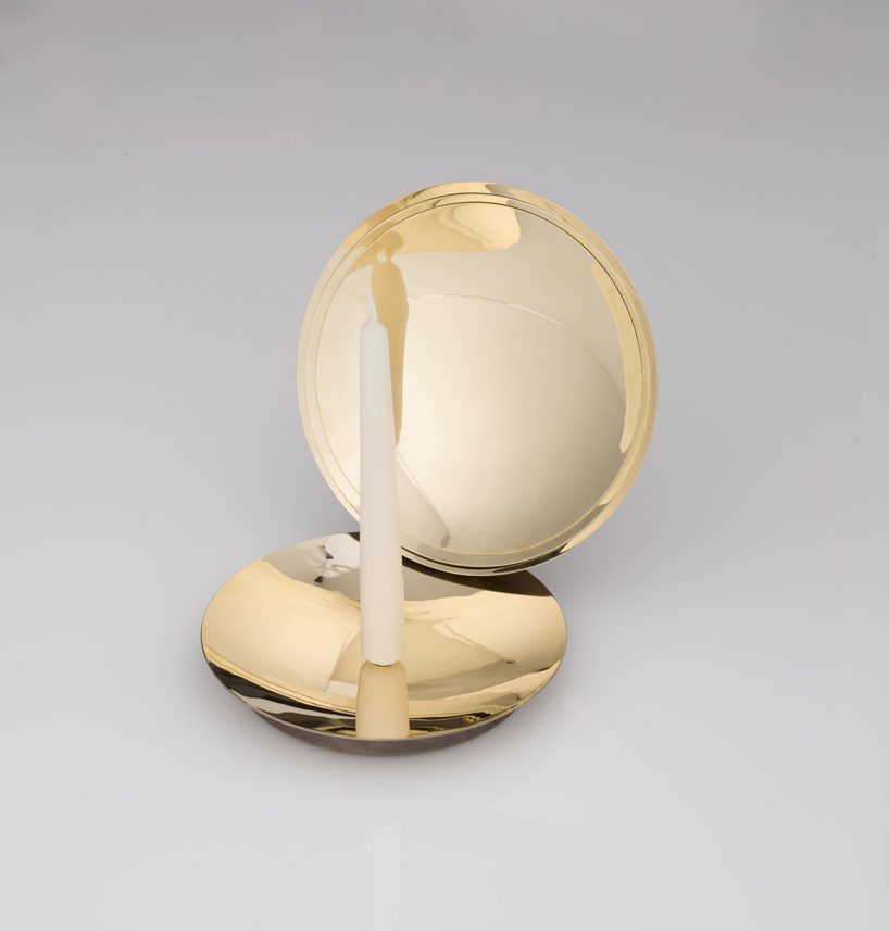 samuel wilkinson zymbel candelabra lobmeyr icff designboom