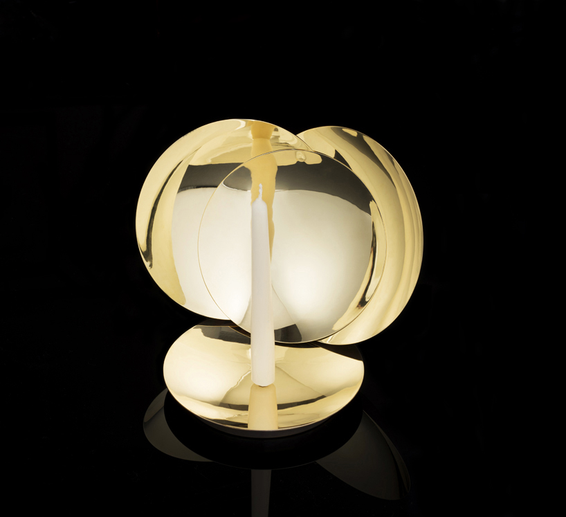 samuel wilkinson zymbel candelabra lobmeyr icff designboom