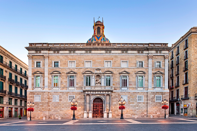 palace of the generalitat barcelona david cardelus designboom