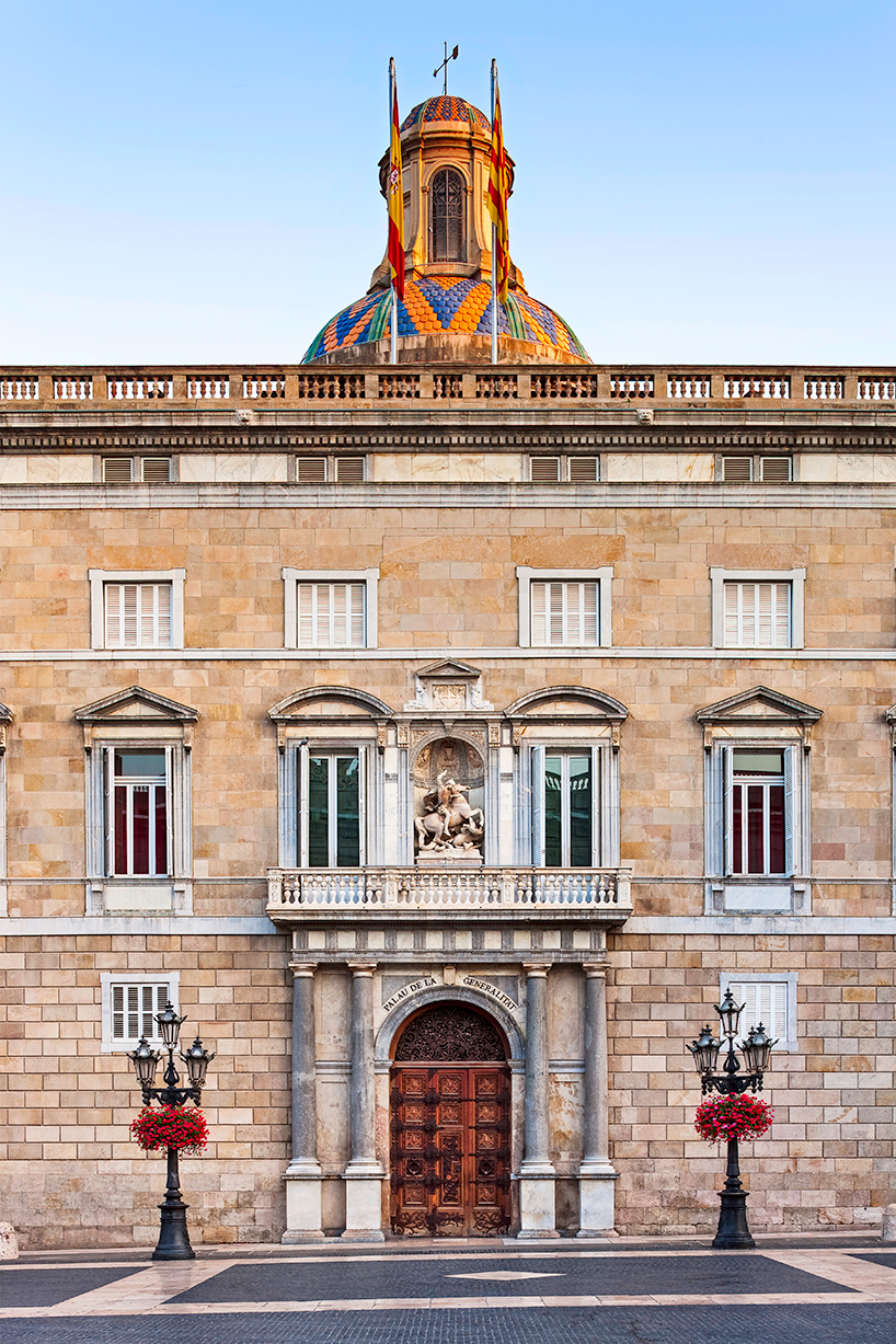 palace of the generalitat barcelona david cardelus designboom