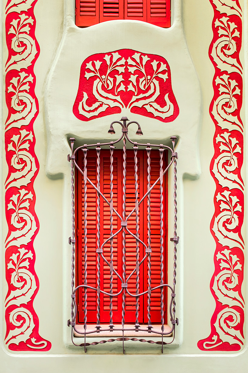 david cardelus 75 padua street facade barcelona designboom