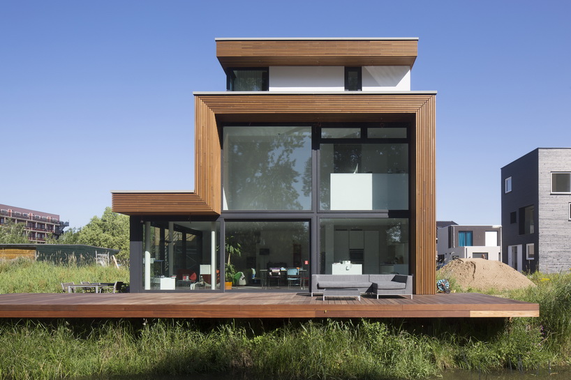 HOYT architecten house gele lis hague designboom 