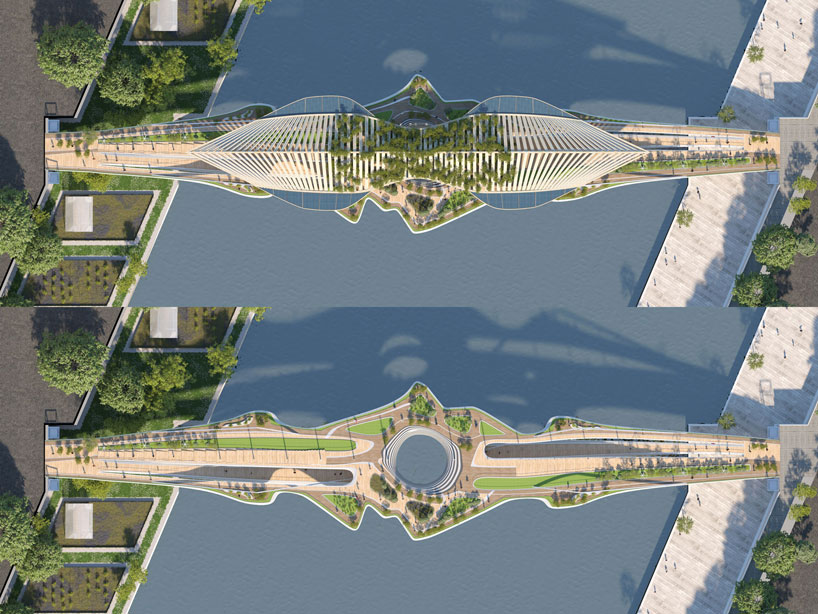 babylon bridge a magical landscape suspended over the seine 4