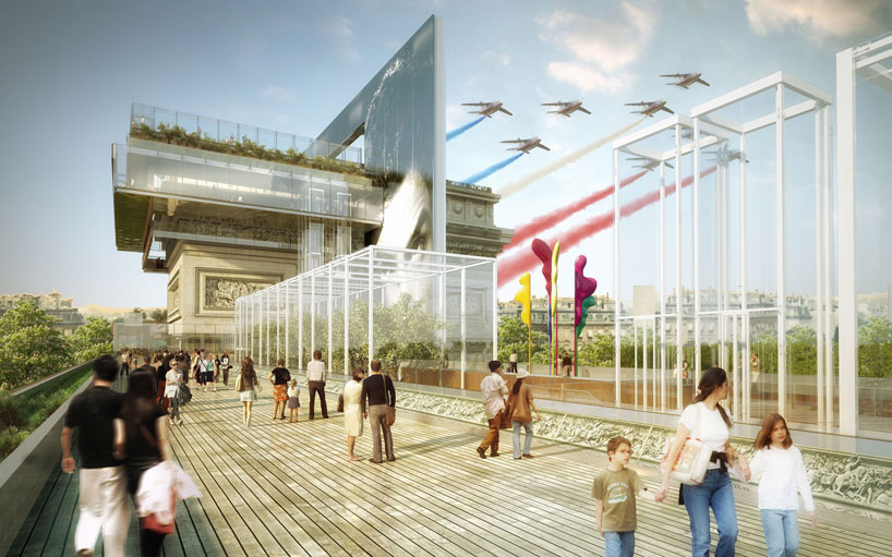 reappropriation of the arc de triomphe by parisians 6