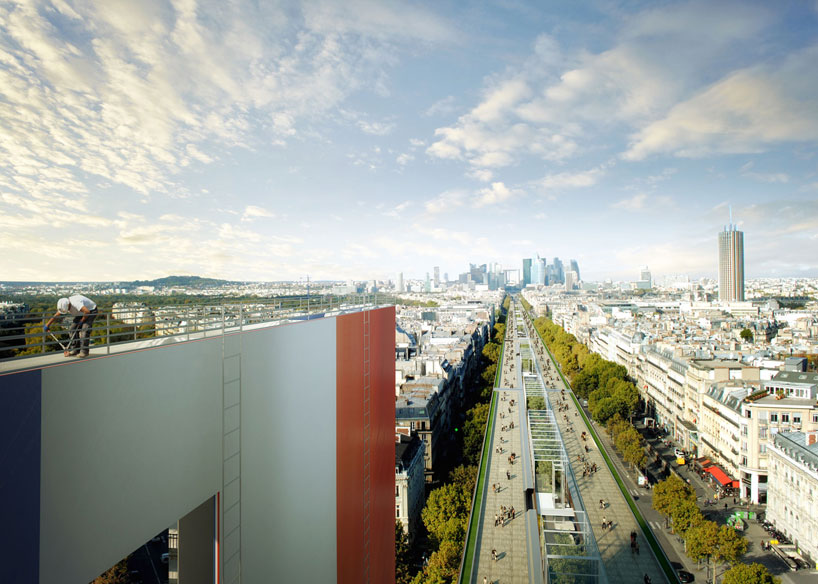 reappropriation of the arc de triomphe by parisians 8