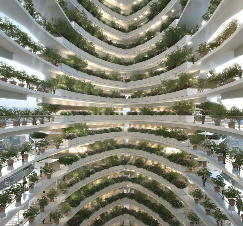 rescubika proposes the world’s tallest carbon sink tower in new york designboom