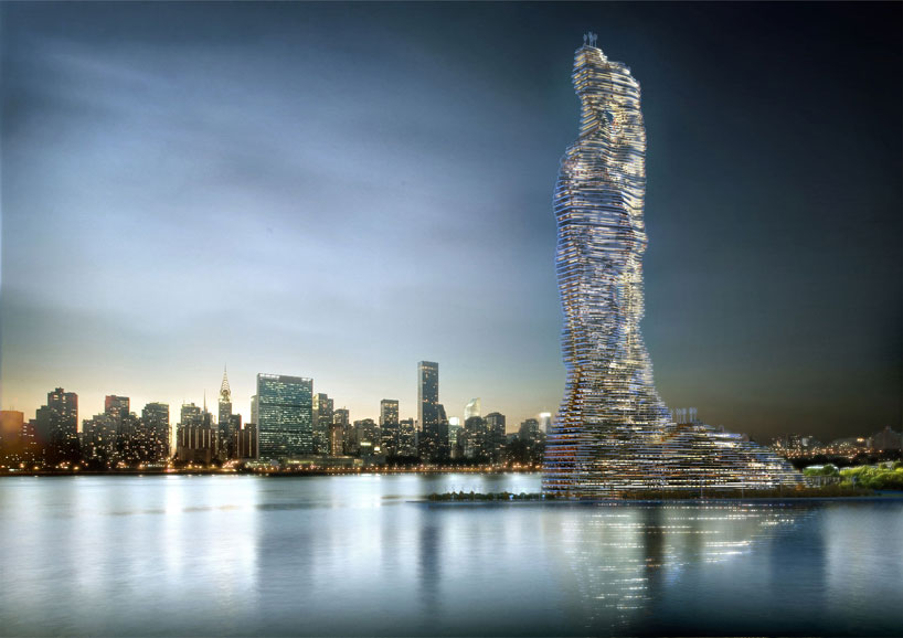 rescubika proposes the world’s tallest carbon sink tower in new york designboom