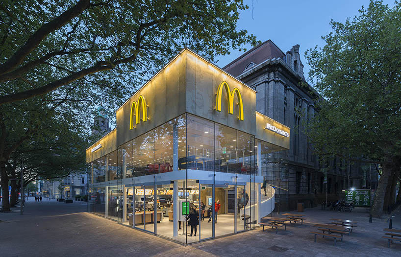 mei architects and planners coolsingel mcdonald's rotterdam designboom