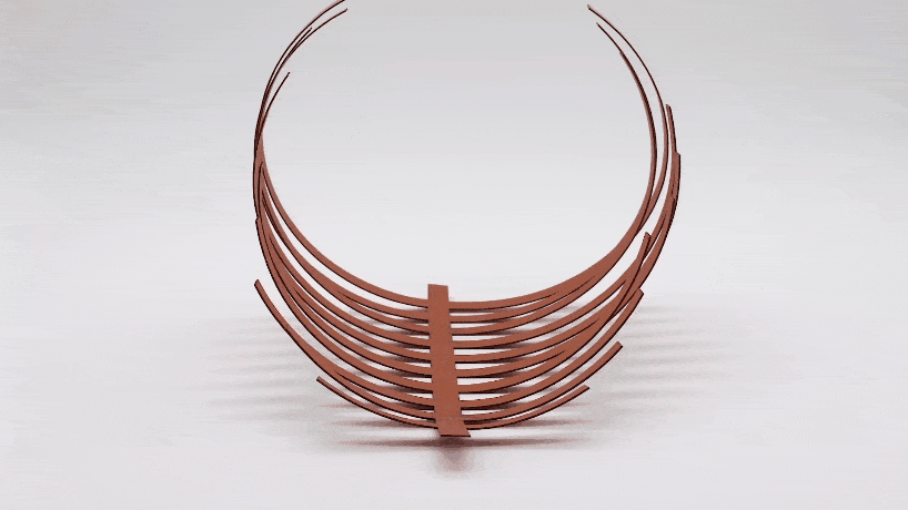 TAKT PROJECT engineers packaging solutions by warping paper with UV silk screen printing 