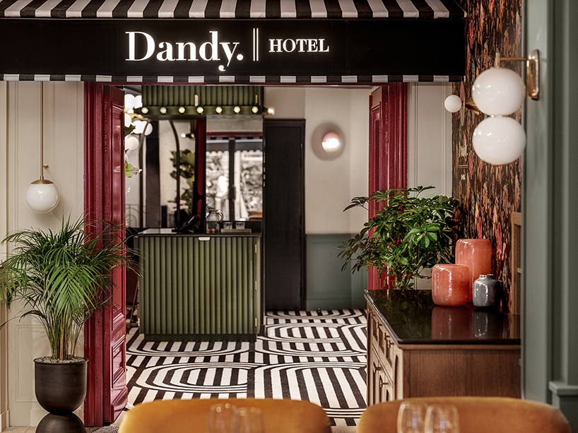 michael malapert designs modern dandy house interior for speakesy hotel in paris