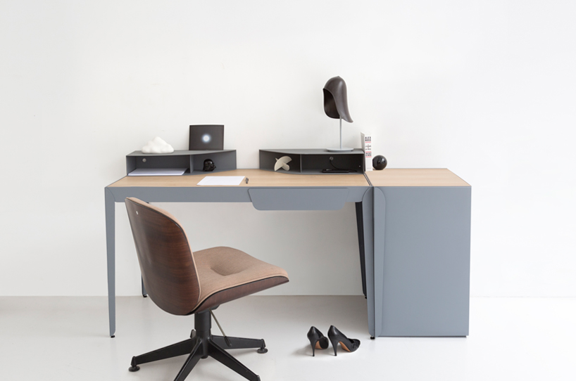 constance guisset flamingo desk gallery s bensimon la redoute designboom
