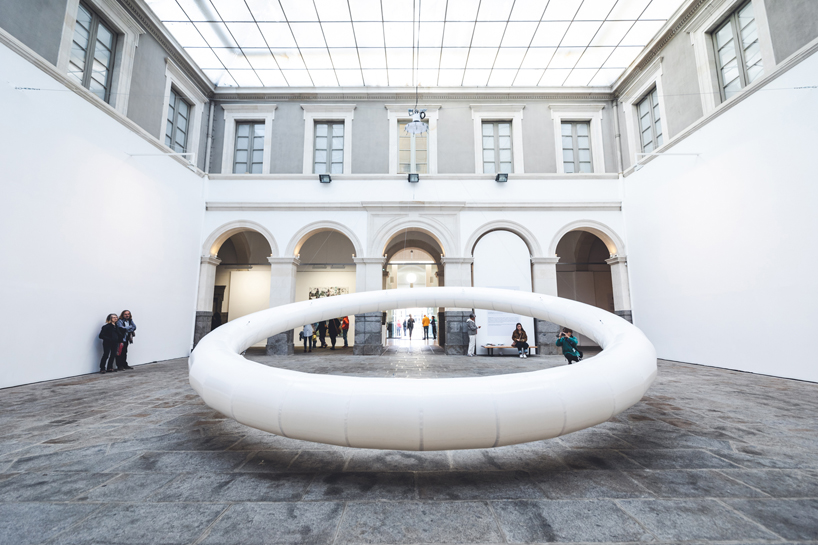vincent leroy levitates boreal halo in the beaux-arts museum of rennes, france - 5