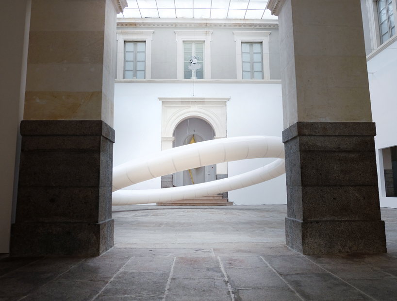 vincent leroy levitates boreal halo in the beaux-arts museum of rennes, france - 9