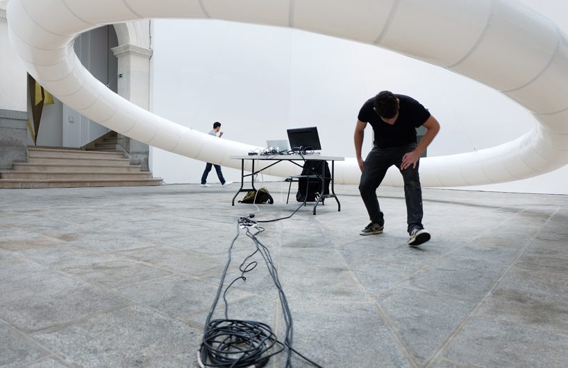 vincent leroy levitates boreal halo in the beaux-arts museum of rennes, france - 8