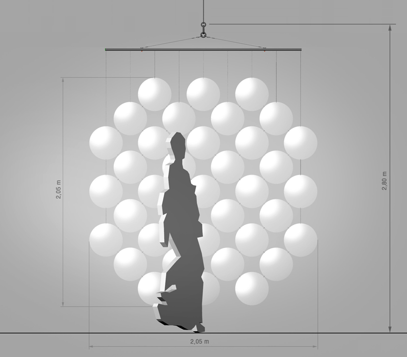 vincent leroy distorts iris van herpen's 'hypnosis' collection through a magnifying lens designboom