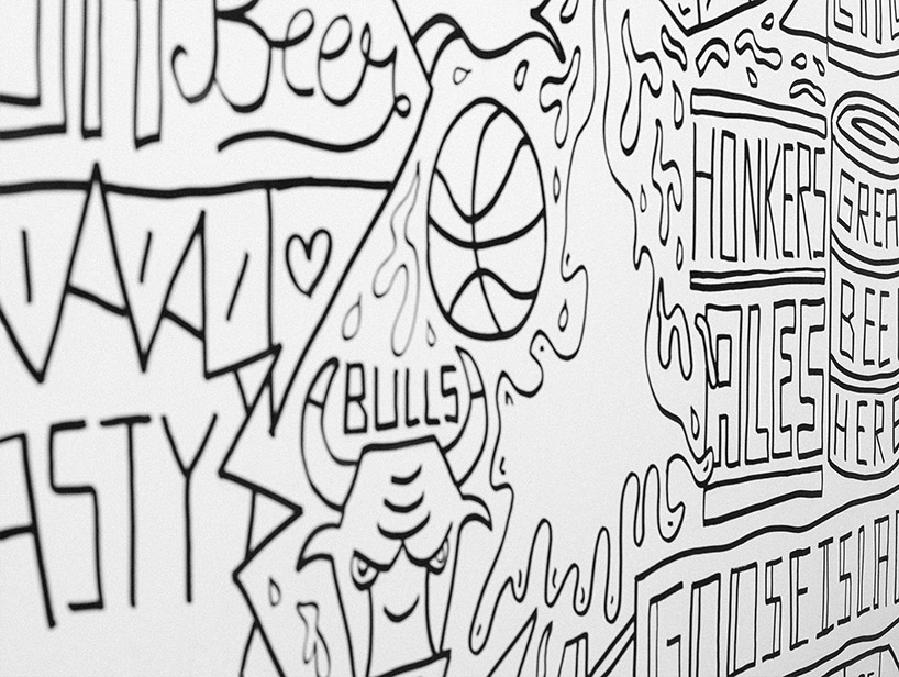 timothy goodman goose island beer mural NYC