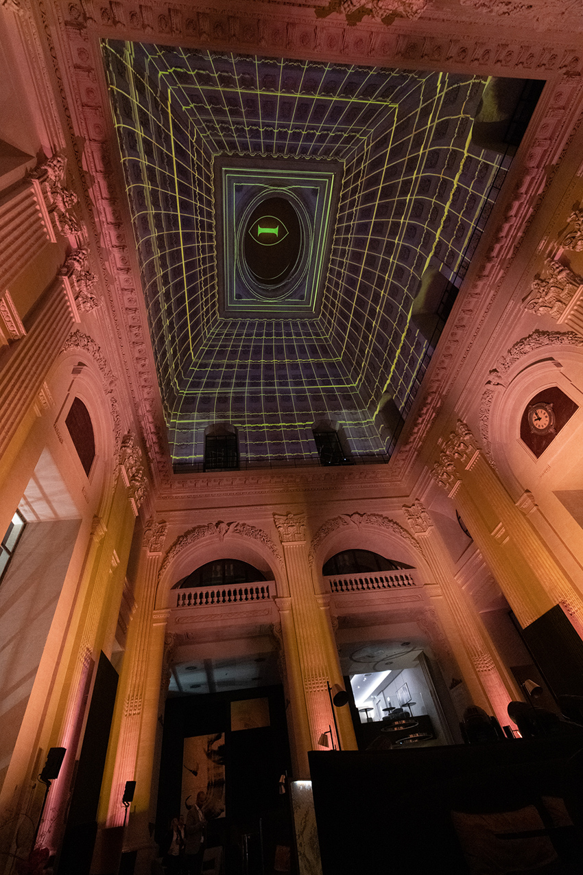 tetro's light installation transforms the perception of a hotel dome in france - 3