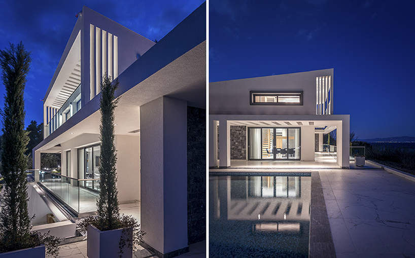 officetwentyfivearchitects designs two idyllic beachside villas in greece designboom