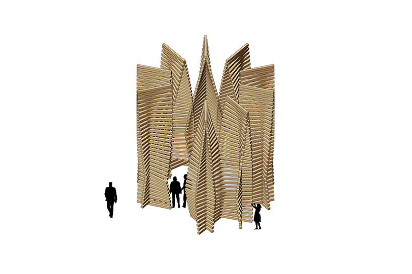 didzis jaunzems architects uguns pavilion designboom