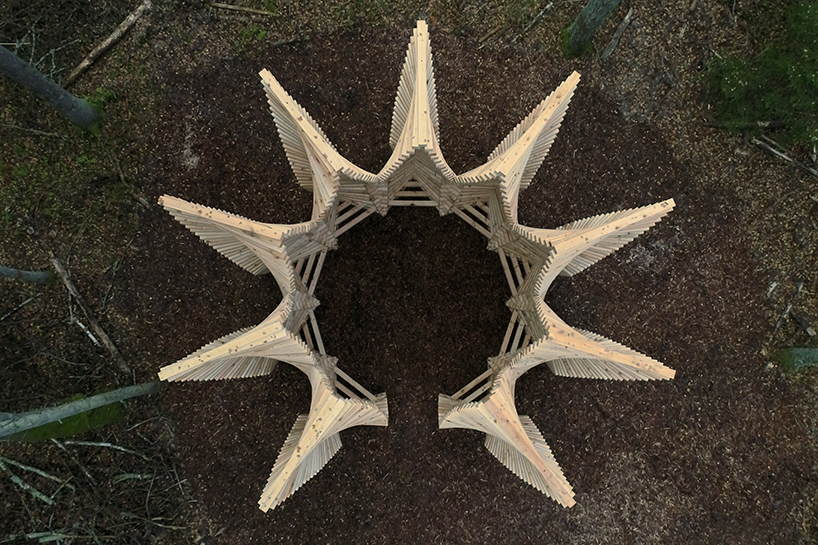 didzis jaunzems architects uguns pavilion designboom