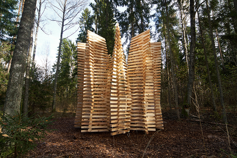 didzis jaunzems architects uguns pavilion designboom