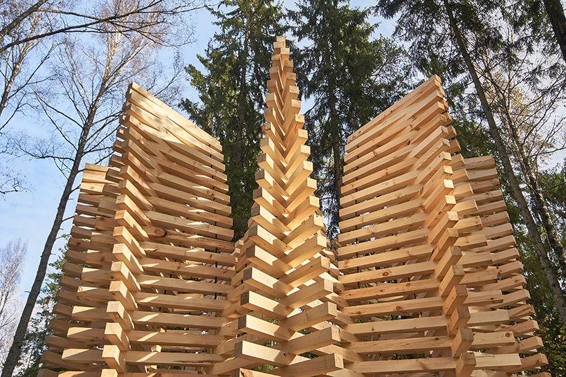 didzis jaunzems architects uguns pavilion designboom