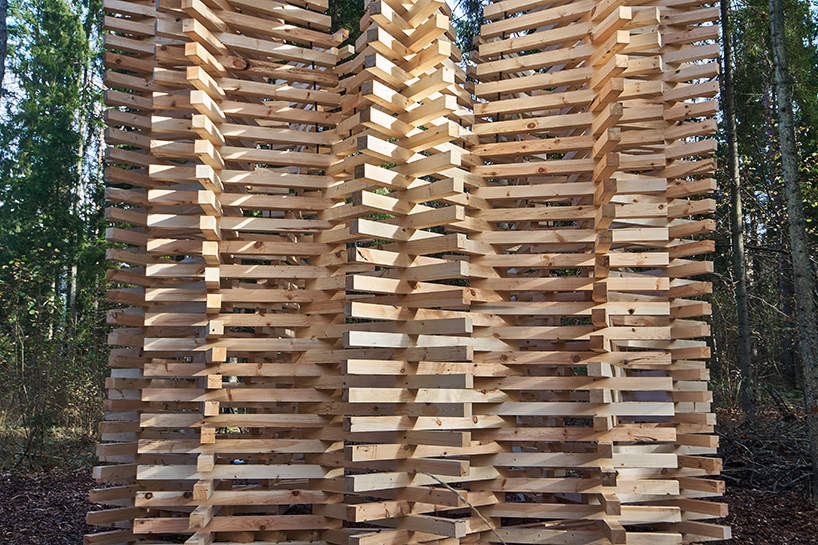 didzis jaunzems architects uguns pavilion designboom