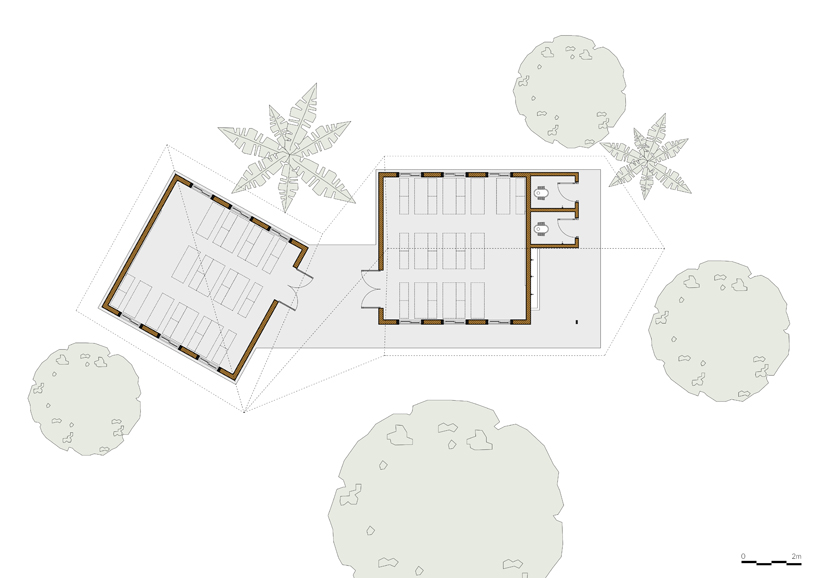 1+1>2 architects employs local materials and labor to build dao school in vietnam designboom