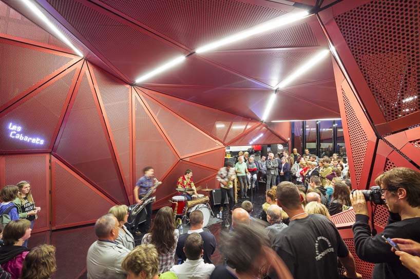 peripheriques architectes espace culturel de la hague france designboom