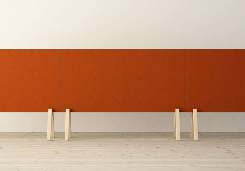 johan kauppi subtle floor screens glimakra stockholm furniture fair designboom