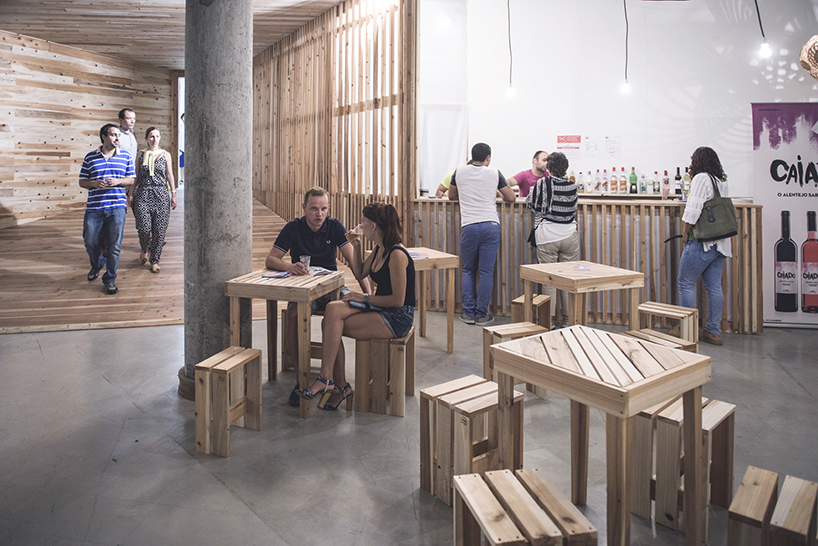 mezzo atelier walk & talk azores art festival headquarters designboom