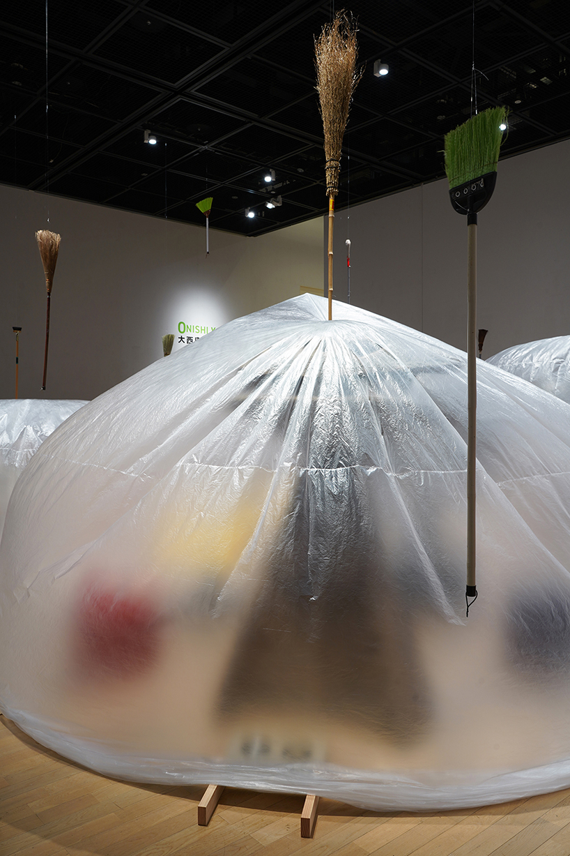 yasuaki onishi collaborates with taro okamotos sculptures 5