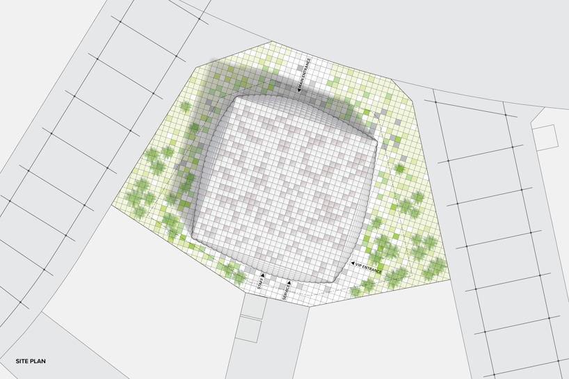 nooyoon proposes an app-controlled façade for korea pavilion at expo 2020 dubai designboom