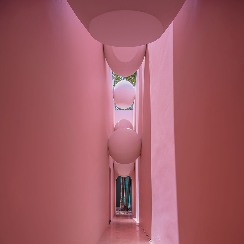 intimate courtyards form this beach resort in thailand designed by onion designboom