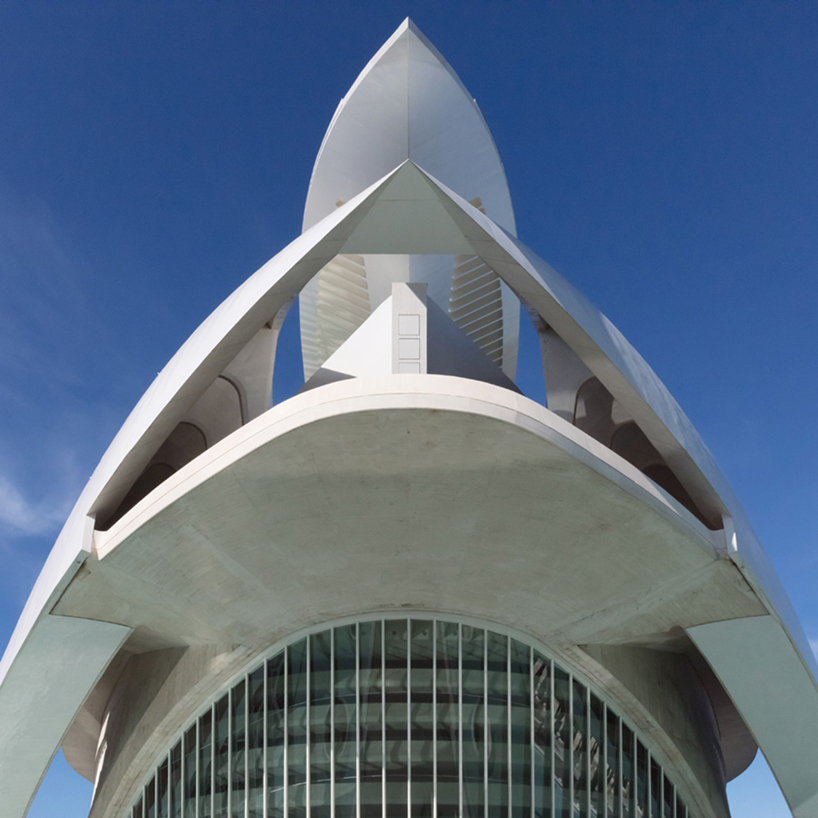 sebastian weiss white sculptures  photography series santiago calatrava designboom