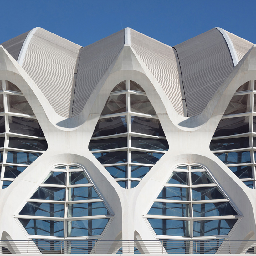 sebastian weiss white sculptures  photography series santiago calatrava designboom