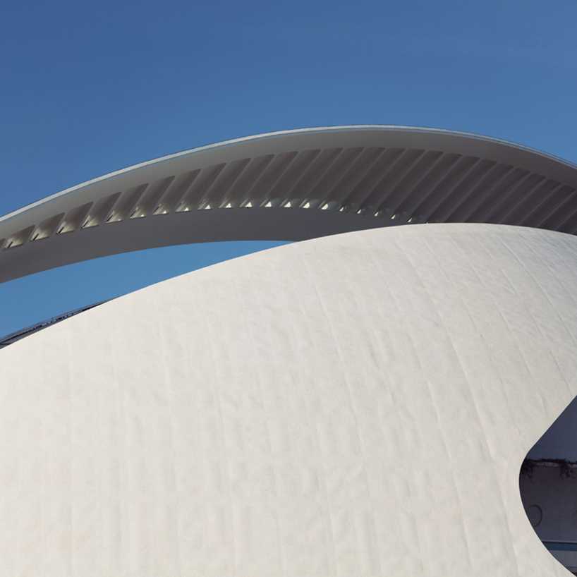 white sculptures  photography series santiago calatrava designboom