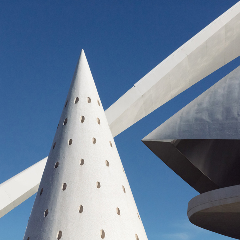 white sculptures  photography series santiago calatrava designboom
