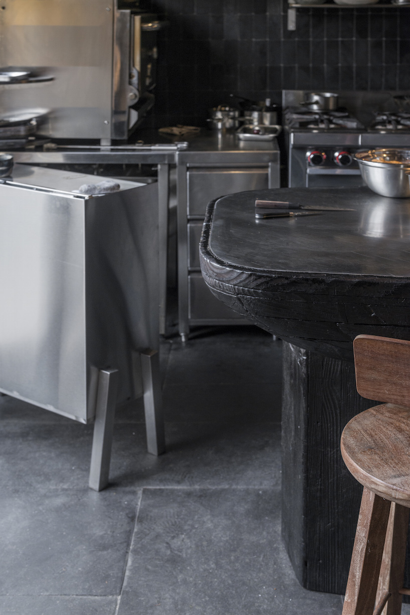 ghezzi novak and blanco use natural materials in cozy restaurant interior, lima