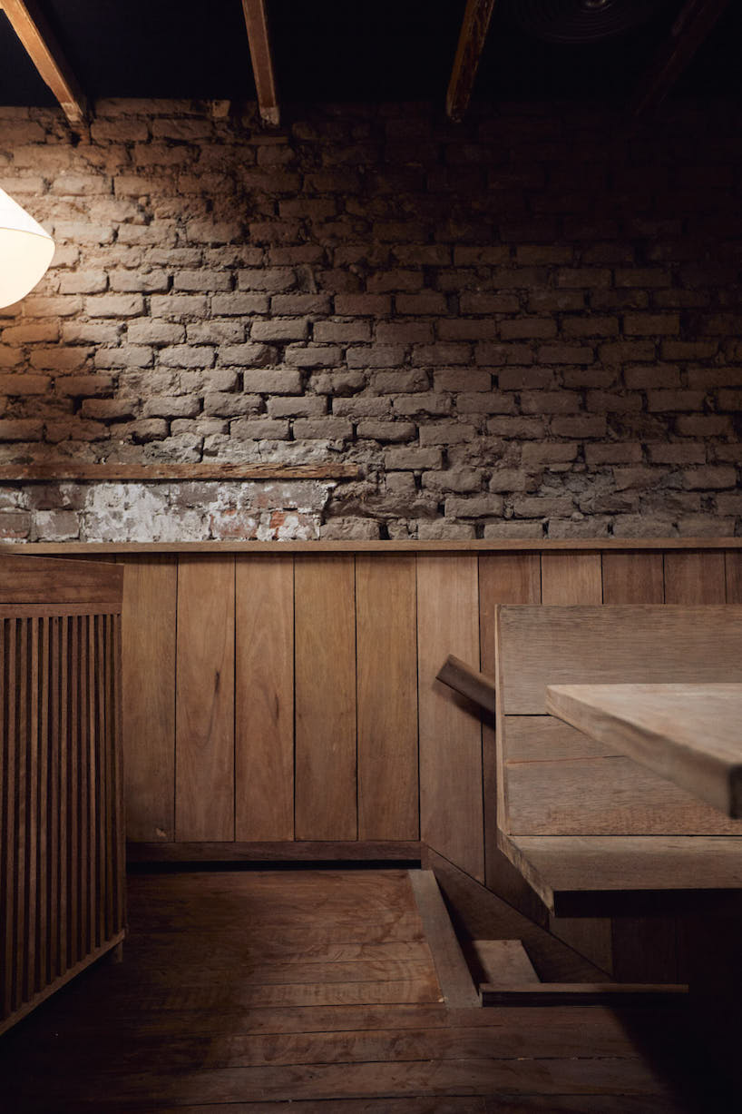 ghezzi novak and blanco use natural materials in cozy restaurant interior, lima