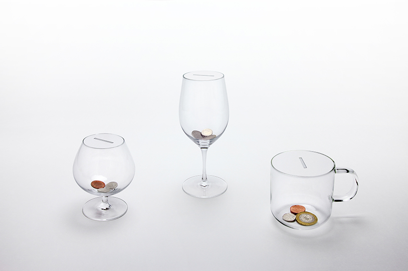 studio yumakano drink coin collection designboom 