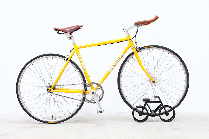 studio yumakano bike stand designboom