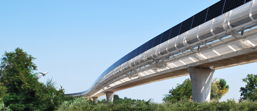 iosa ghini associati unveils 'people mover' railway in bologna