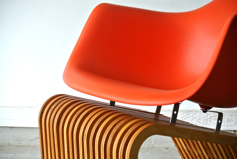 rocking-2-gether chair by studio PAULBAUT designboom