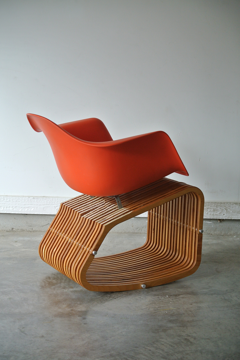 rocking-2-gether chair by studio PAULBAUT designboom